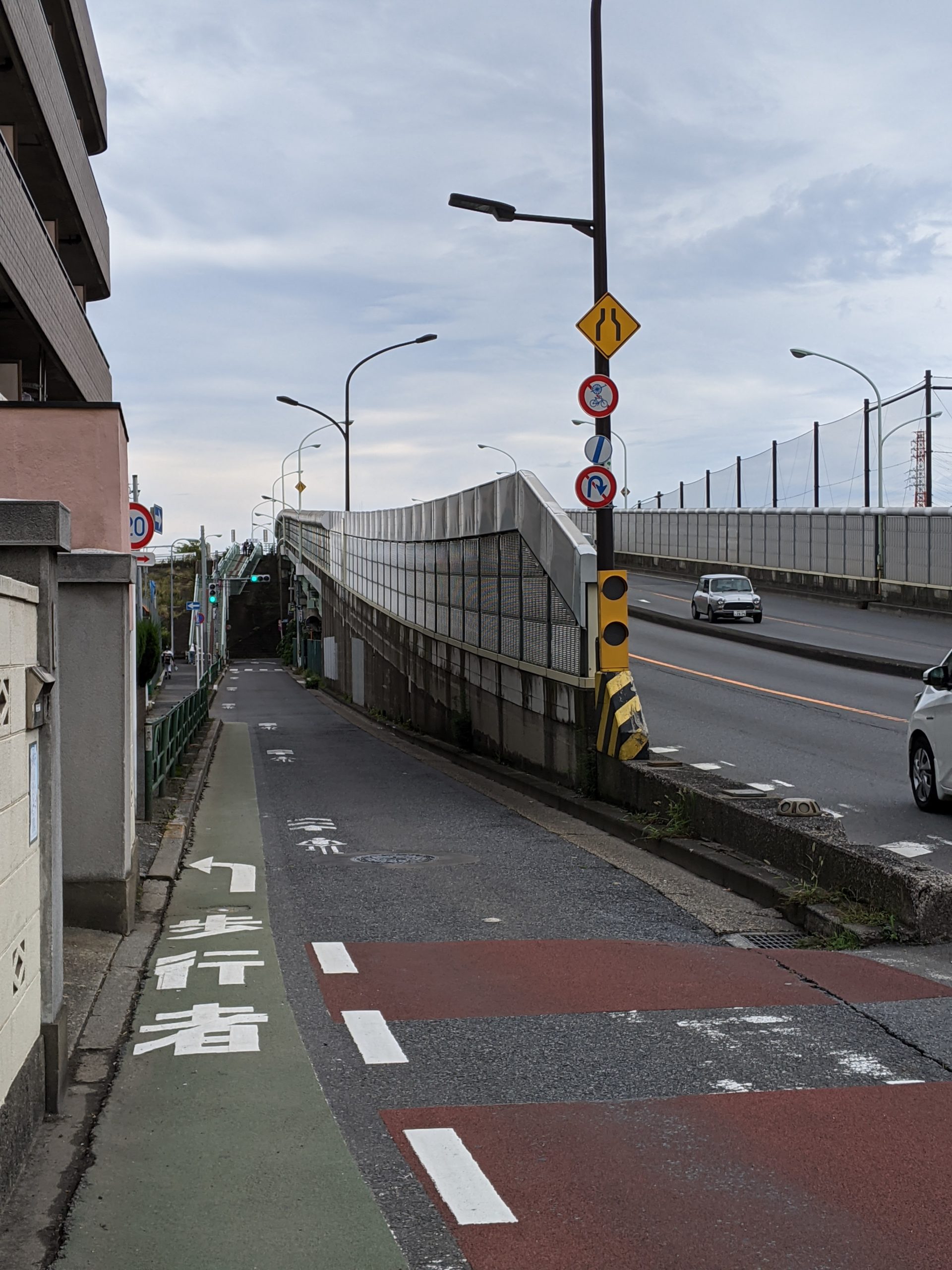 新 神谷 橋 自転車